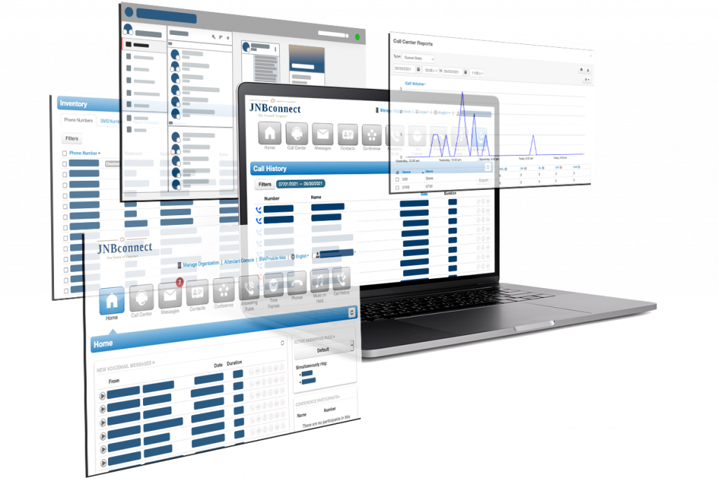 Real-time data allows you to run your phone system from anywhere!