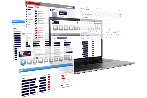 Axxess USA Hosted PBX Portal Screens