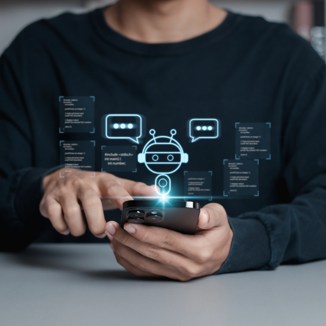 Building a message inside the AxxAI Voice portal