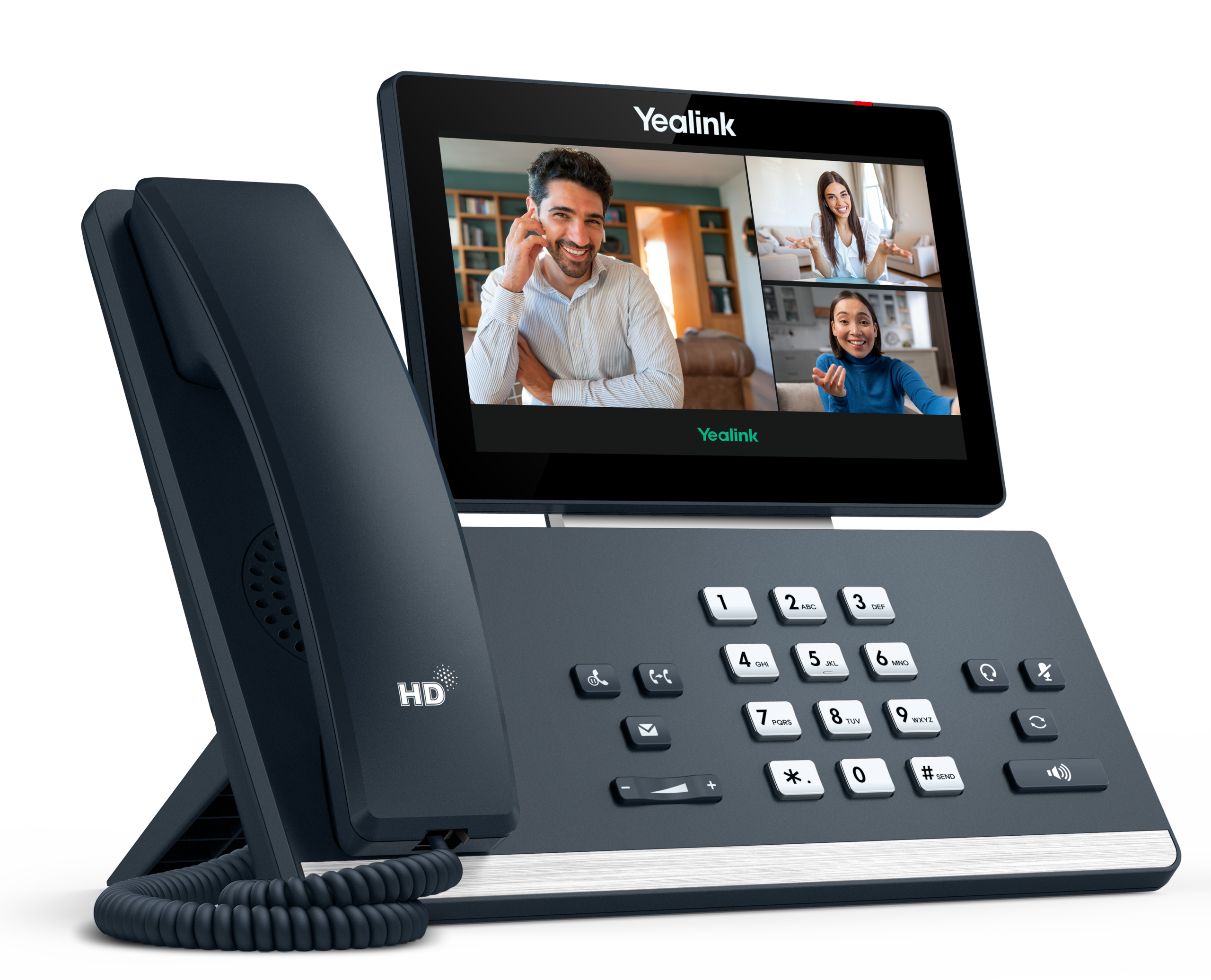 Yealink T58W desk phone shipped with an Axxess Networks deployment